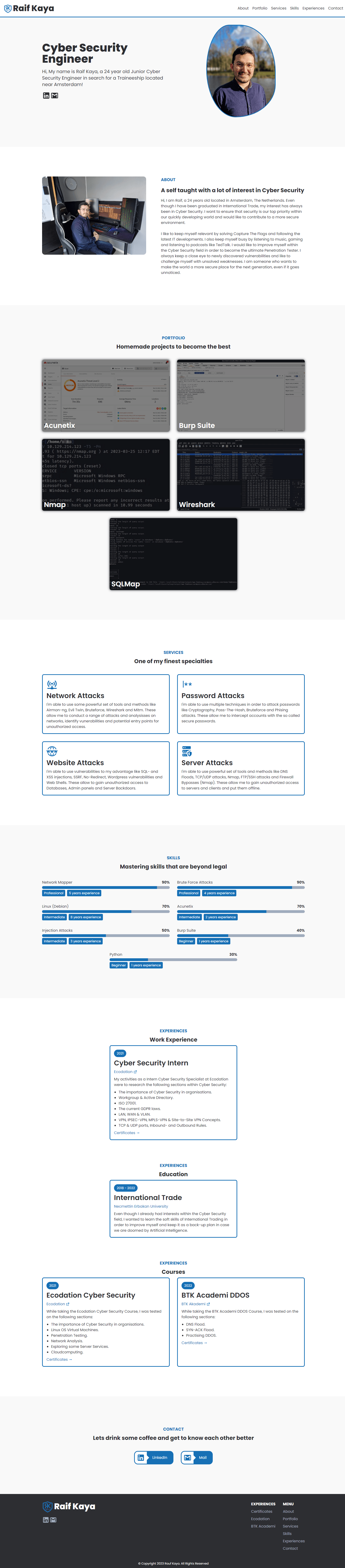 Raif's Portfolio